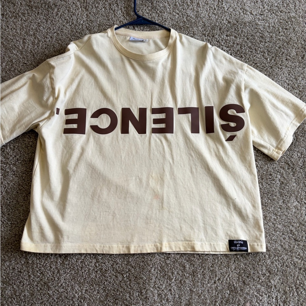 Cream Short Sleeve Tee
